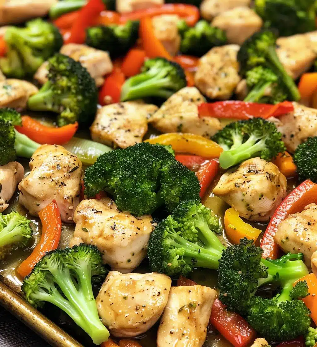 Chicken & Veggie Sheet Pan Dinner - detail 1