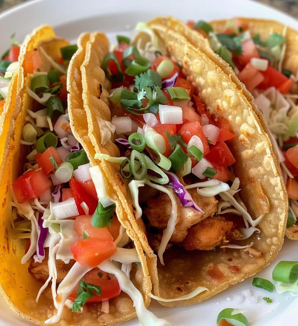Chicken Wonton Tacos - detail 1