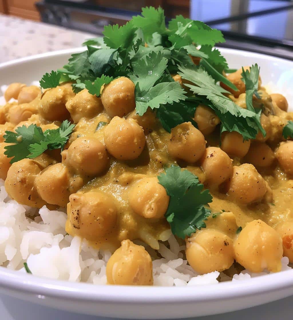Chickpea Coconut Curry