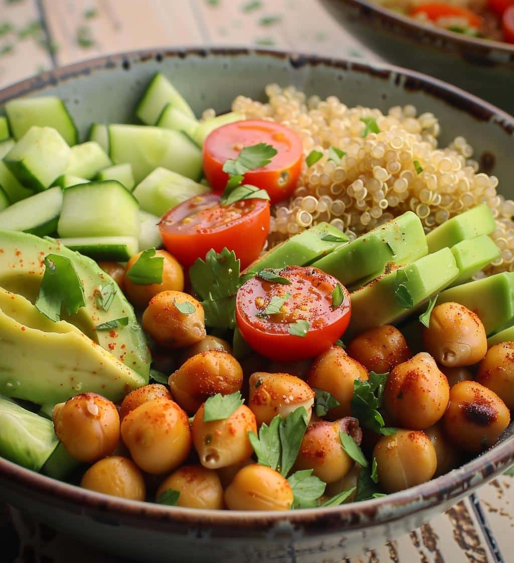 Chickpea Shawarma Bowls
