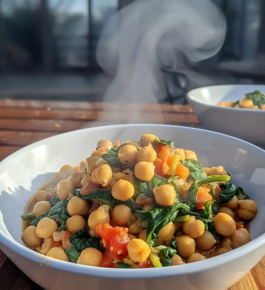 Chickpea & Spinach Coconut-Free Curry - detail 2
