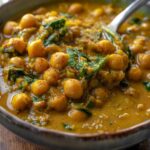 Chickpea & Spinach Curry