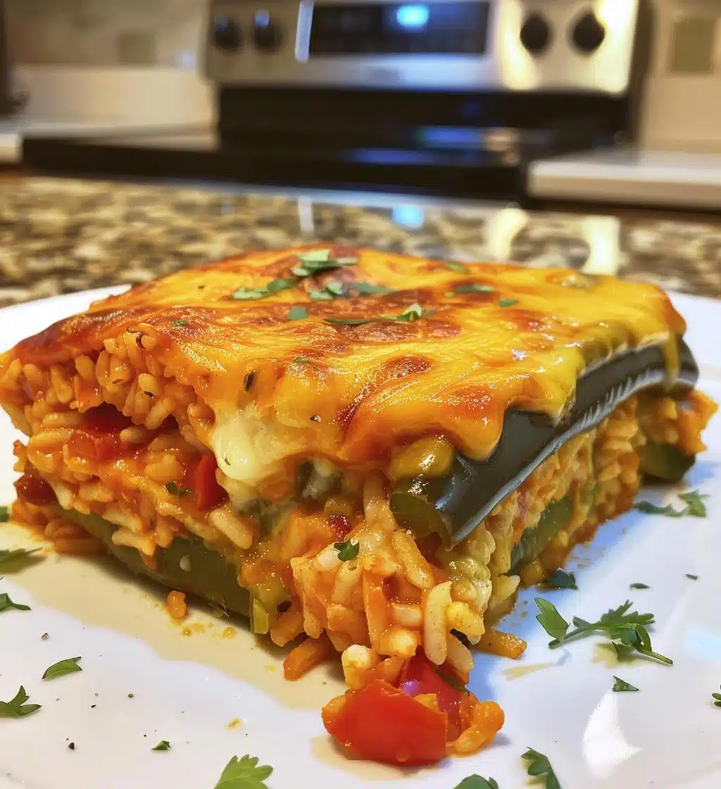 Chile Rellenos Casserole - detail 1