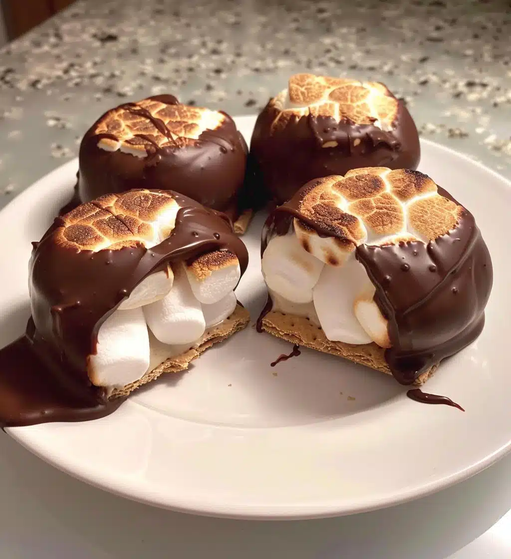 Chocolate Dipped S’mores - detail 1