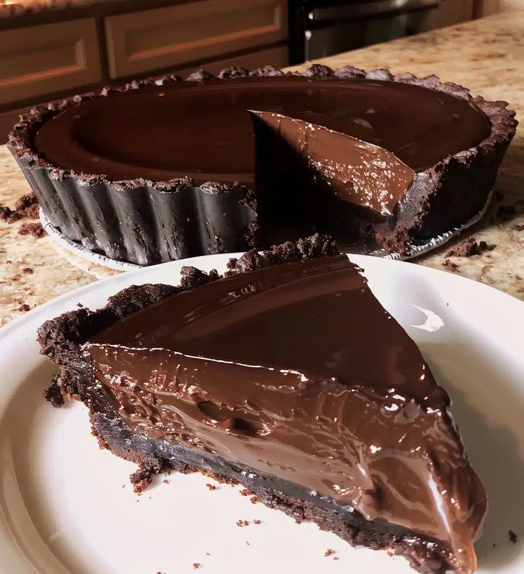 Chocolate tart