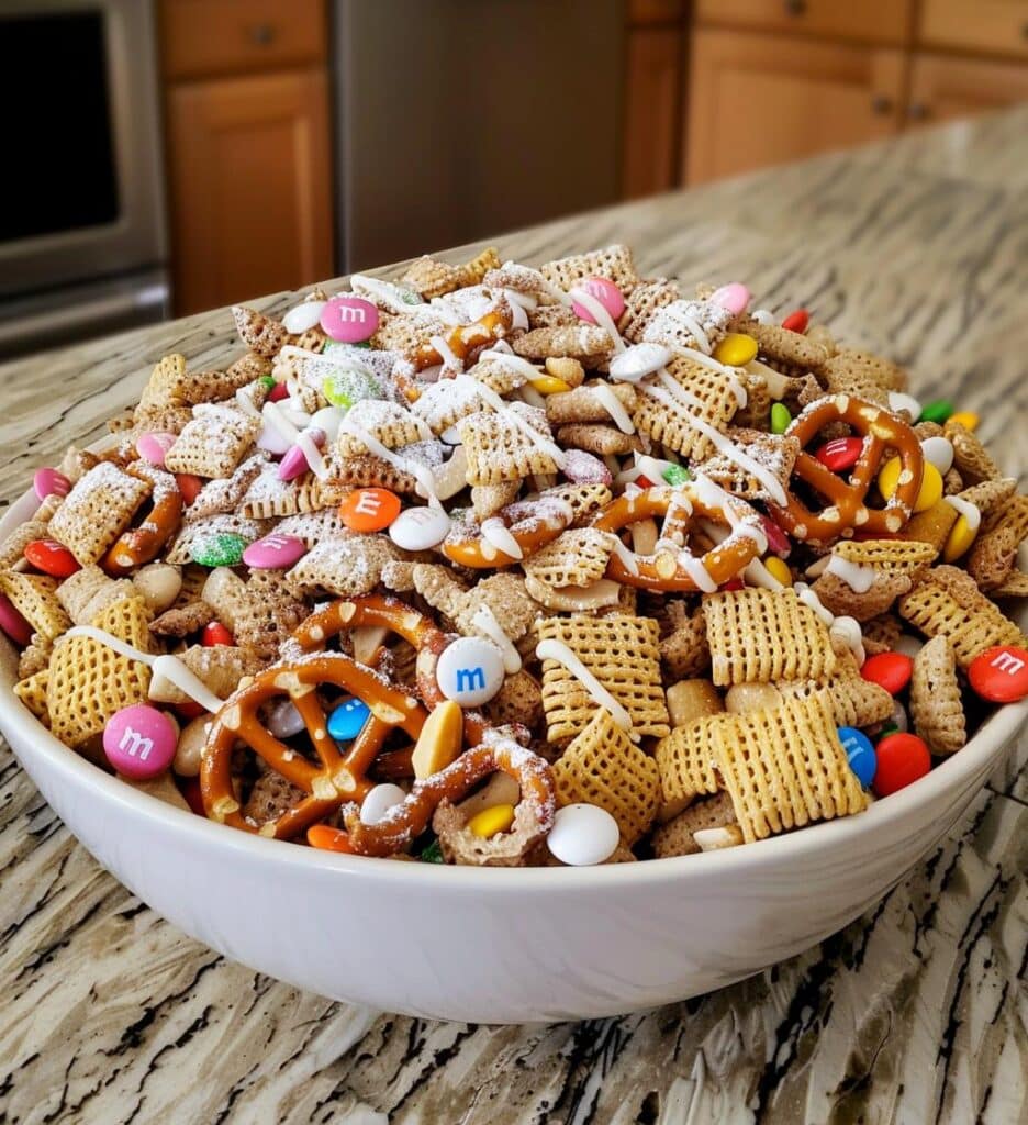 Christmas Chex mix