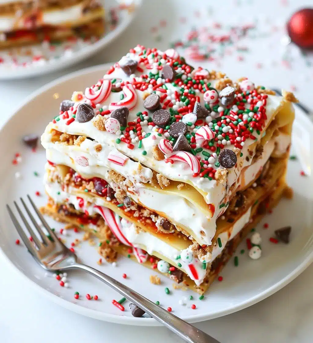 Christmas Cookie Lasagna - detail 1