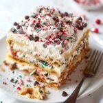 Christmas Cookie Lasagna
