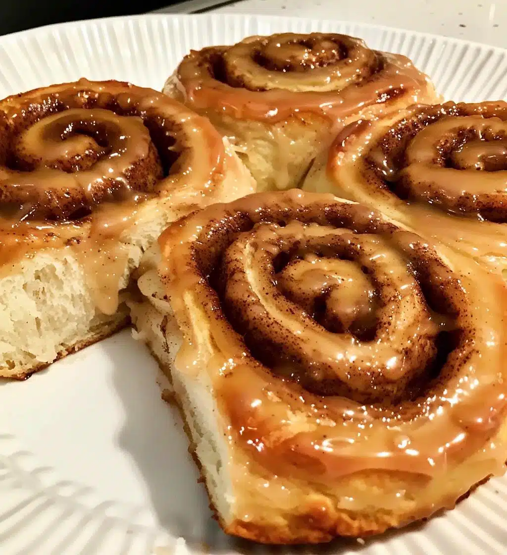 Christmas cinnamon rolls - detail 1