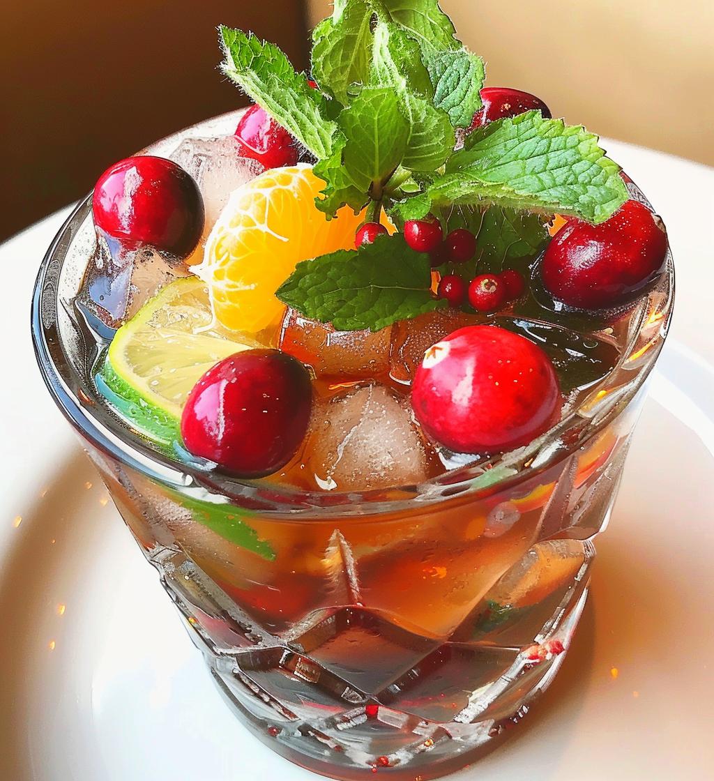 Christmas cocktails