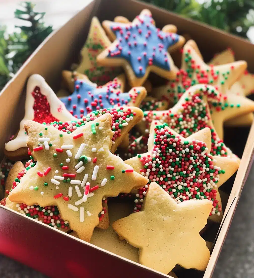 Christmas cookie box - detail 1
