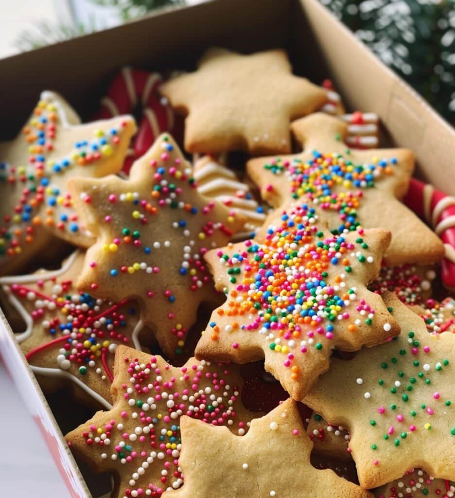 Christmas cookie box