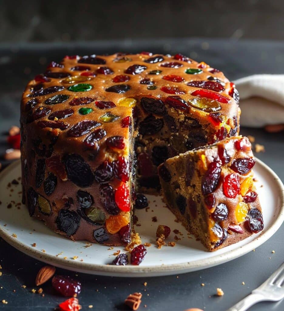 Christmas fruitcake