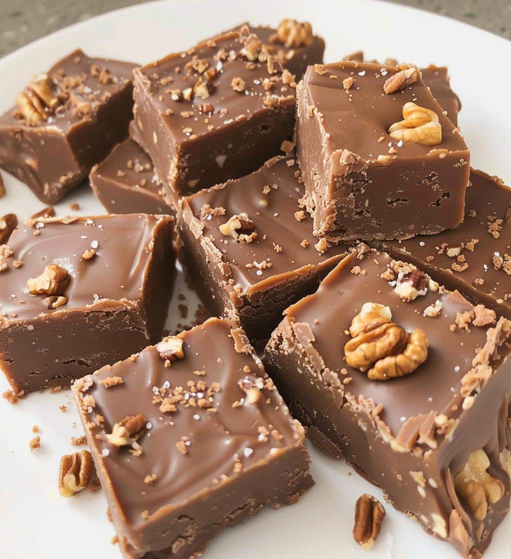 Christmas fudge - detail 1