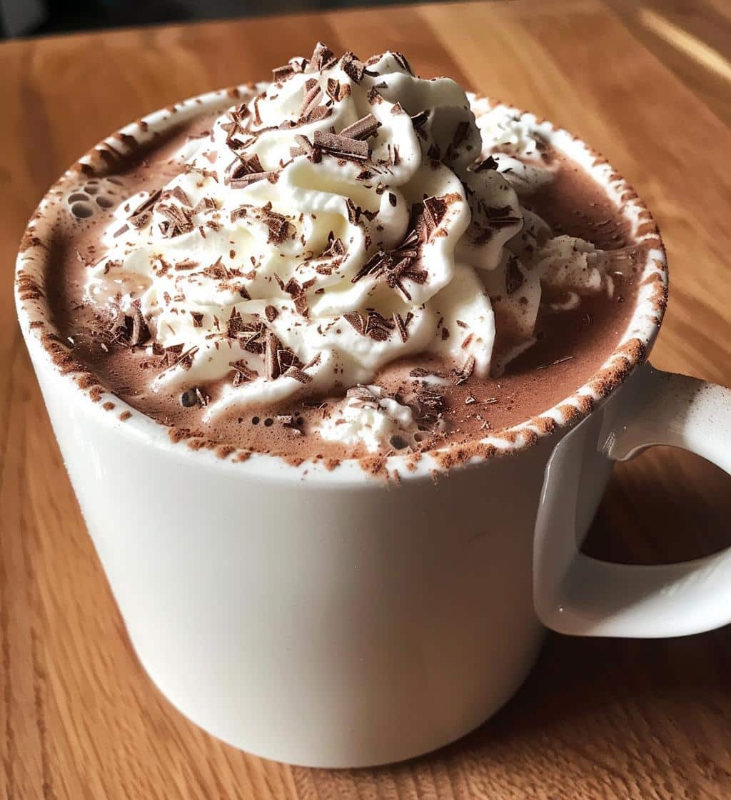 Christmas hot chocolate - detail 1