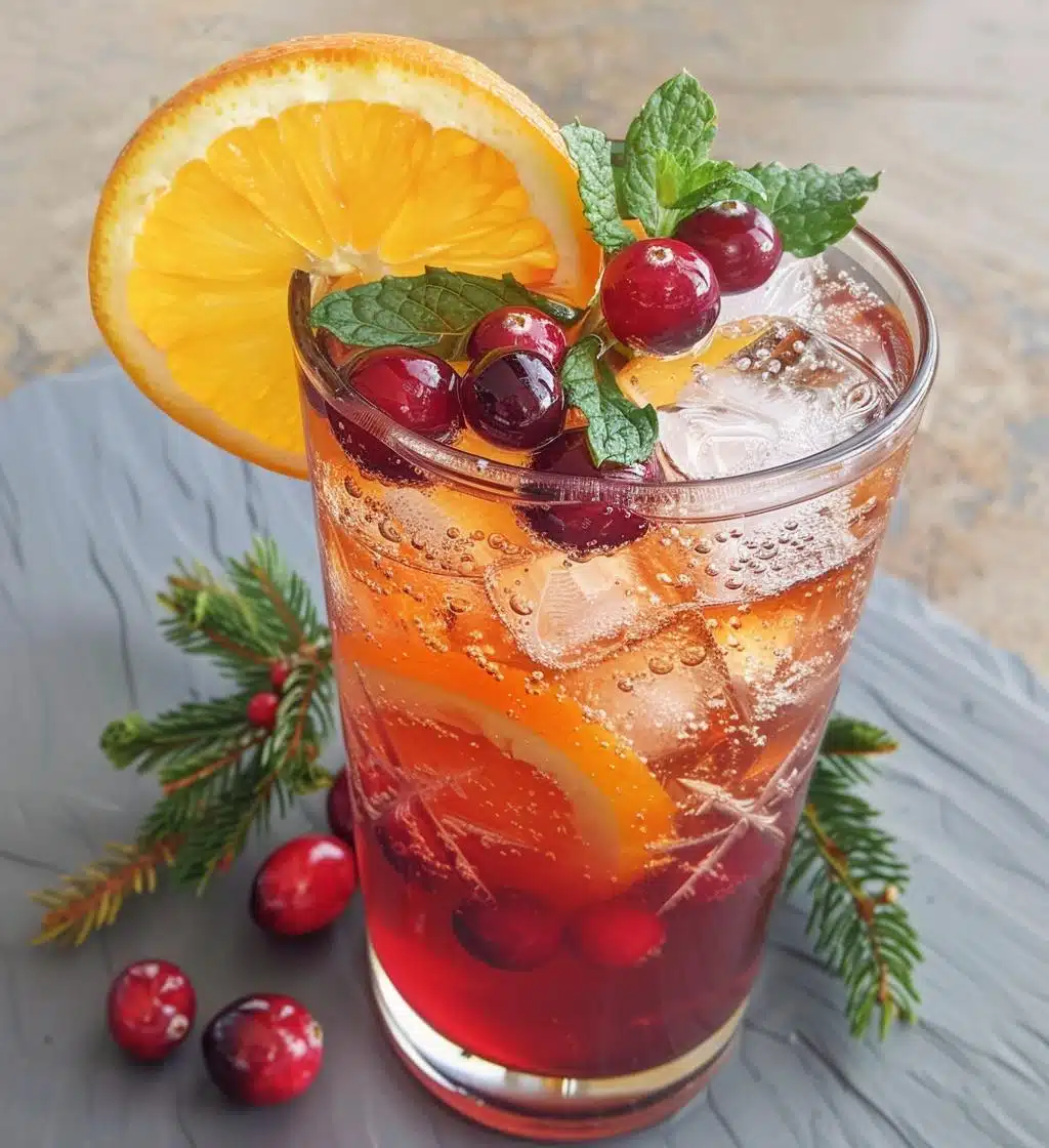 Christmas mocktails