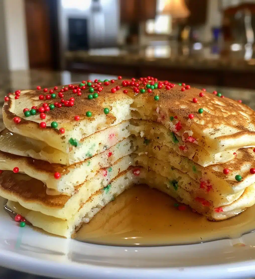 Christmas pancakes - detail 1