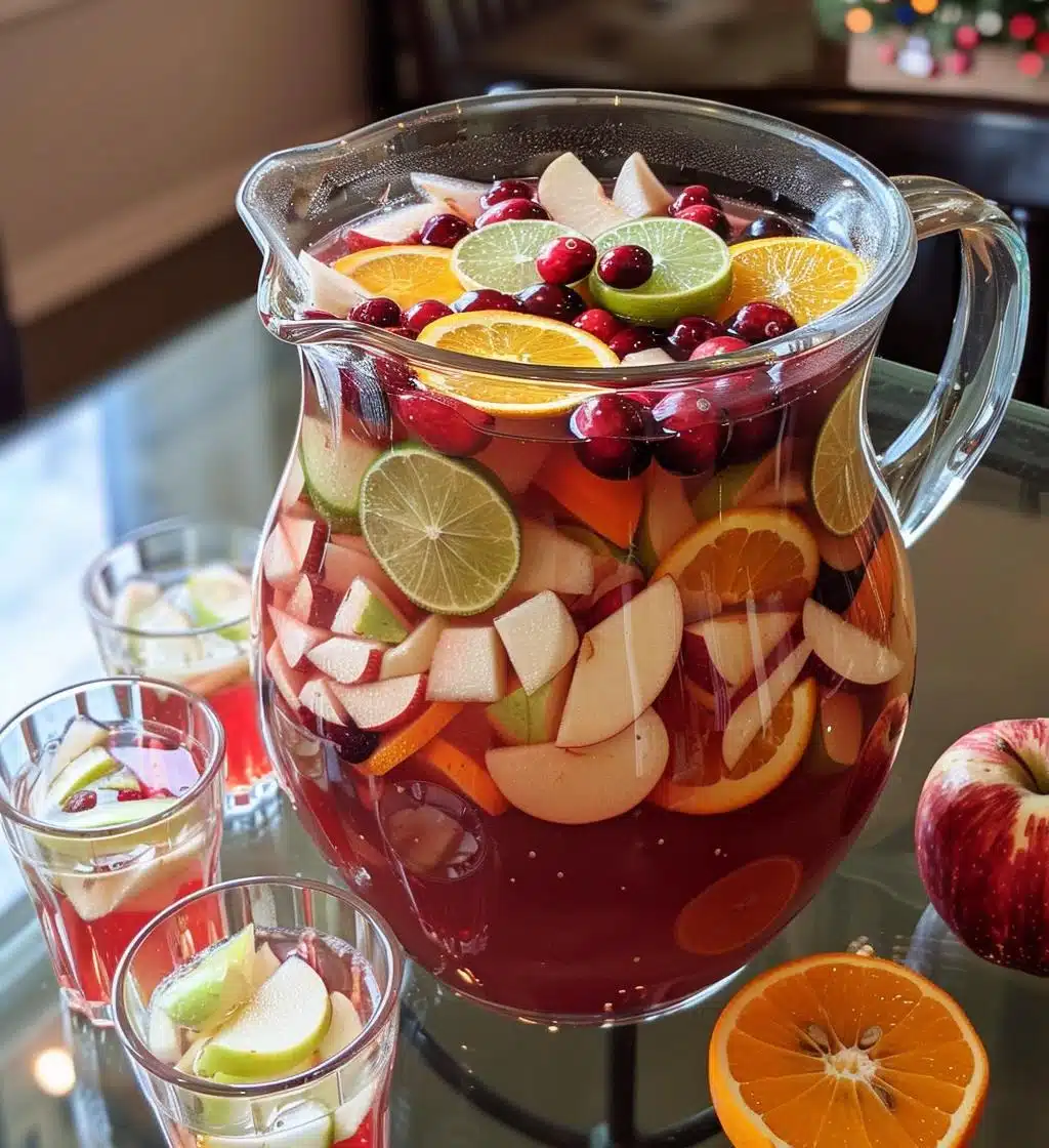 Christmas sangria - detail 1