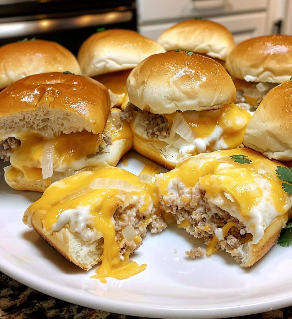 Christmas sliders - detail 1
