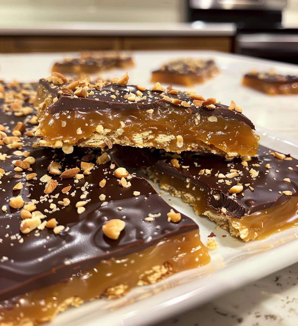 Christmas toffee