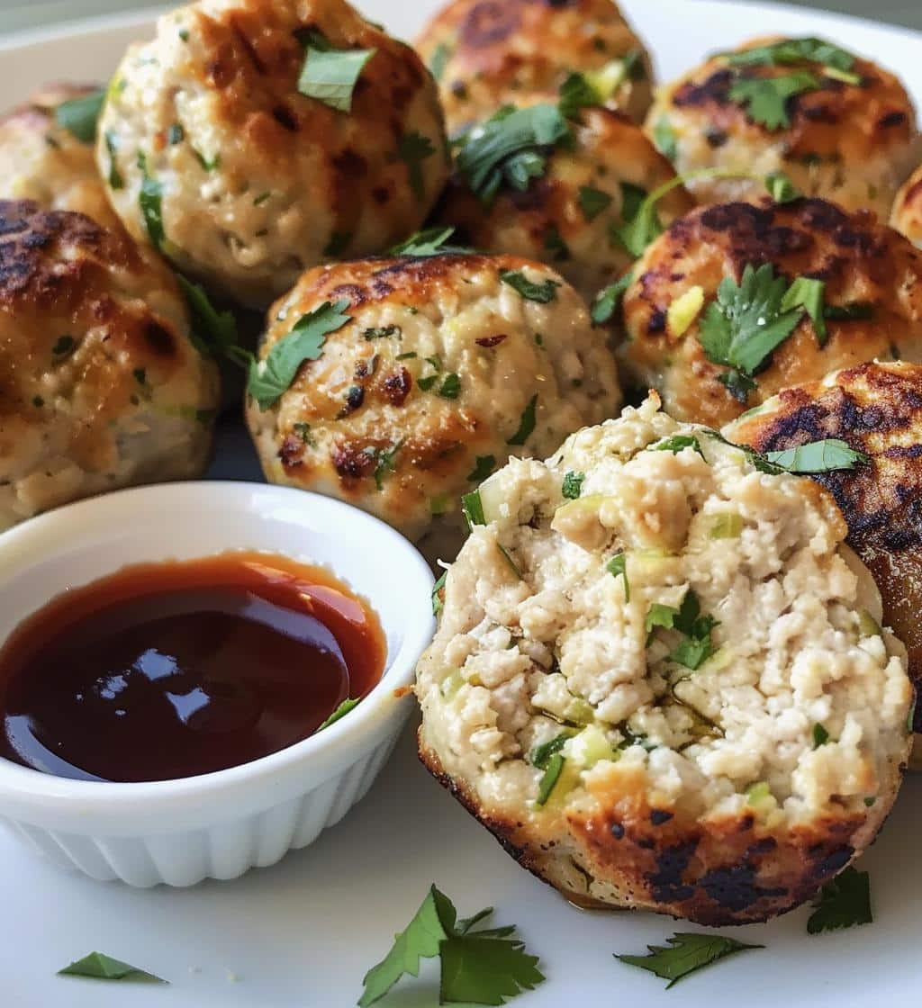 Cilantro Lime Turkey Meatballs - detail 1