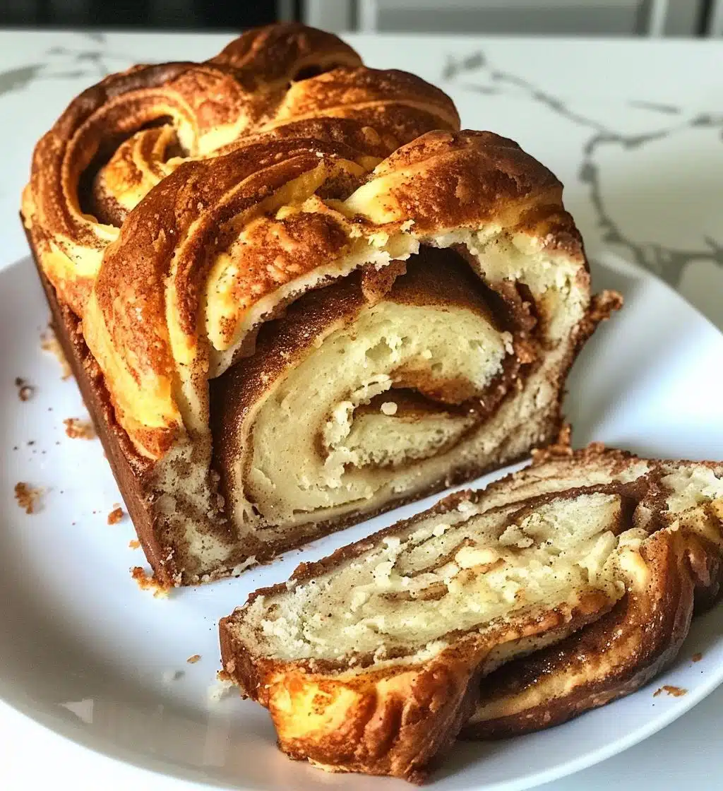 Cinnamon babka - detail 1