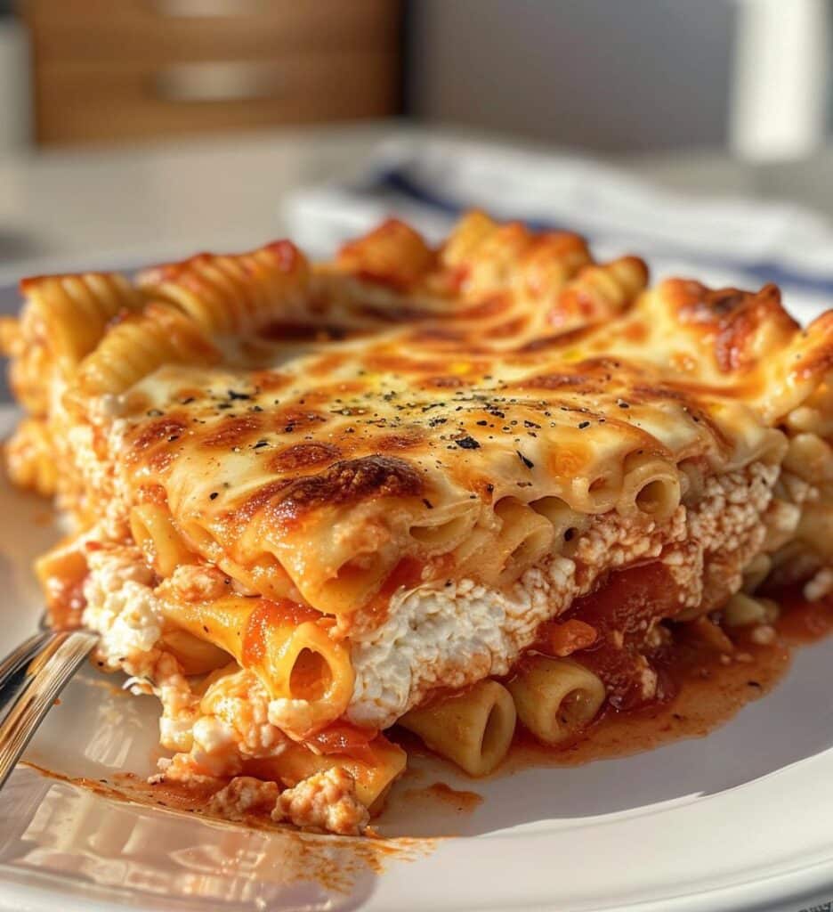 Cottage Cheese Pasta Bake