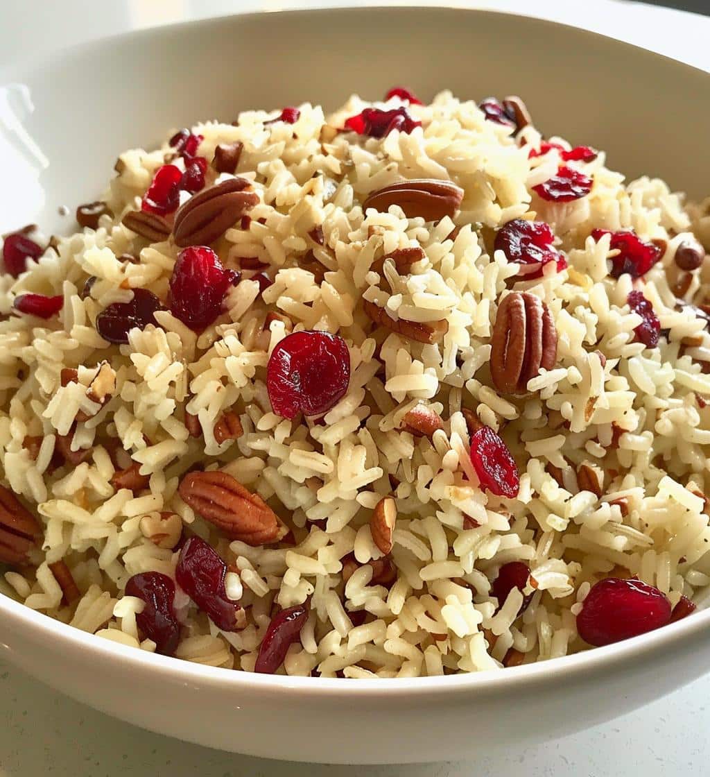 Cranberry rice pilaf
