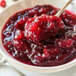 Cranberry sauce