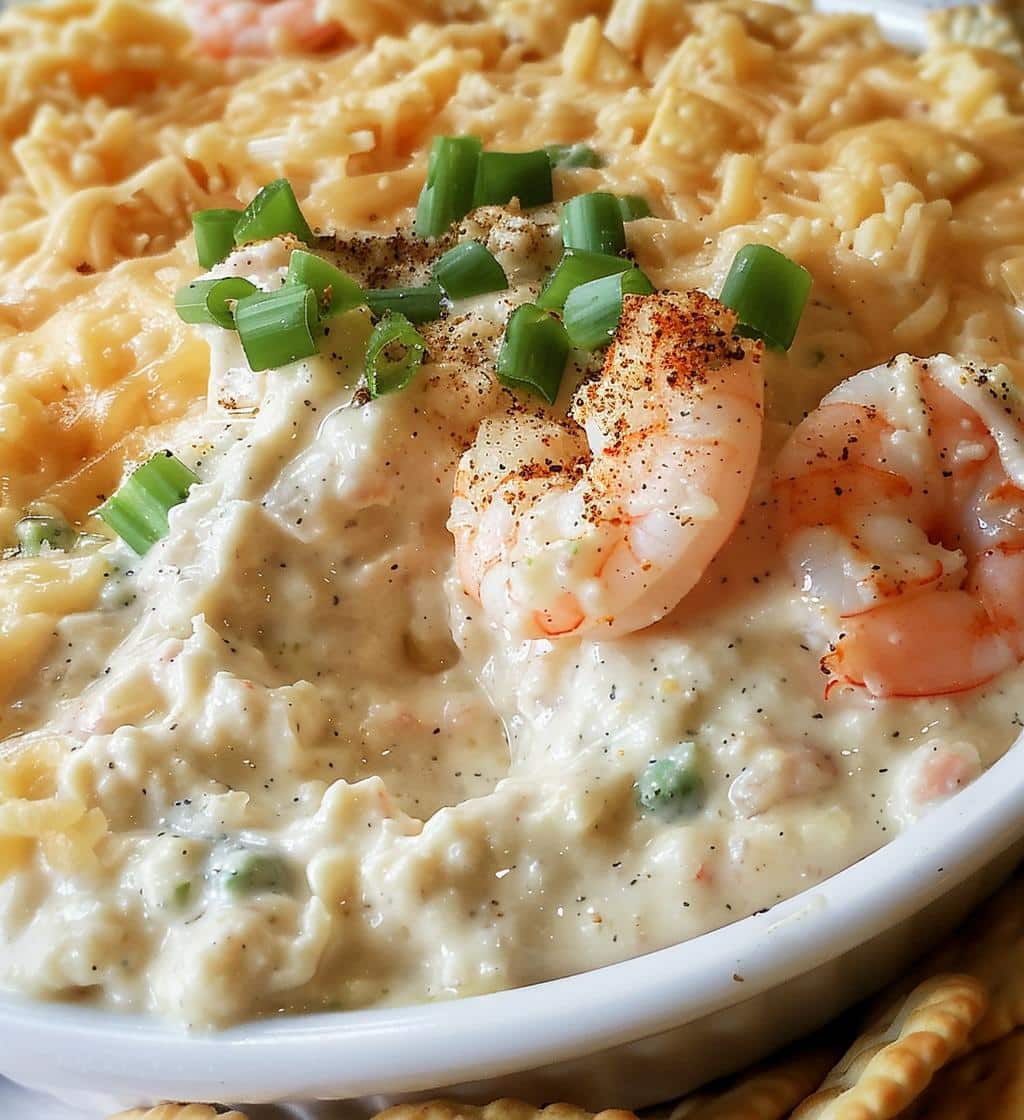 Creamy Cajun Shrimp Dip