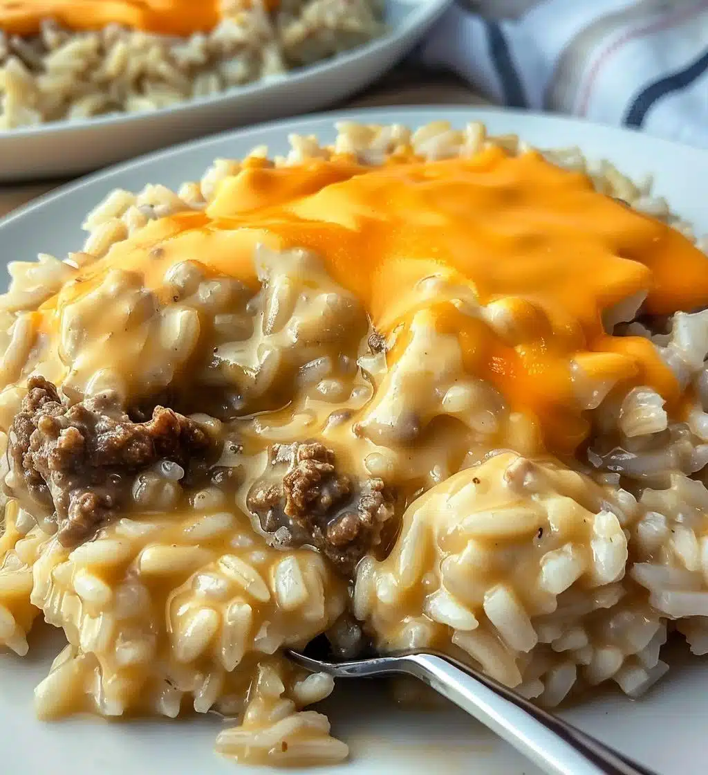 Creamy Garlic Butter Beef and Cheddar Rice Delight - detail 1