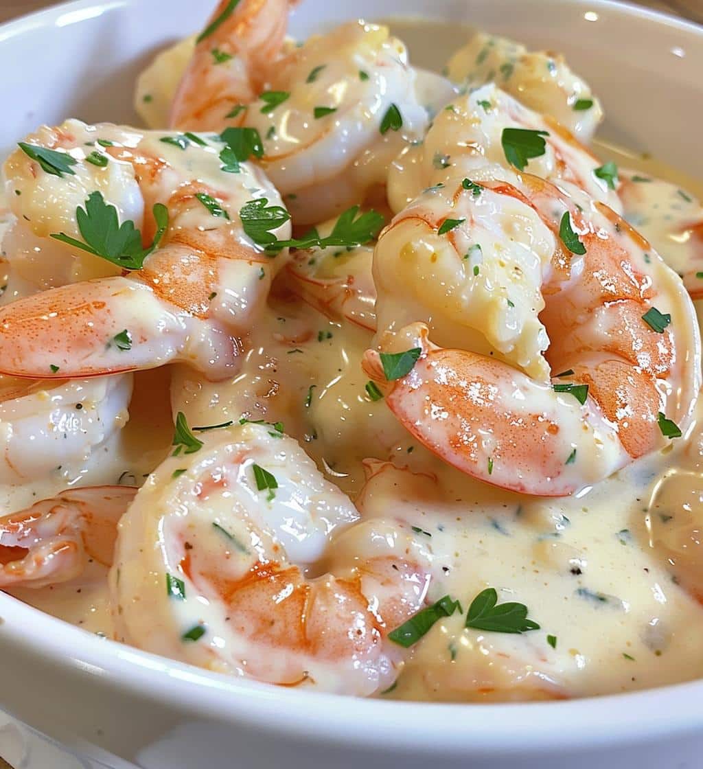 Creamy Garlic Parmesan Shrimp