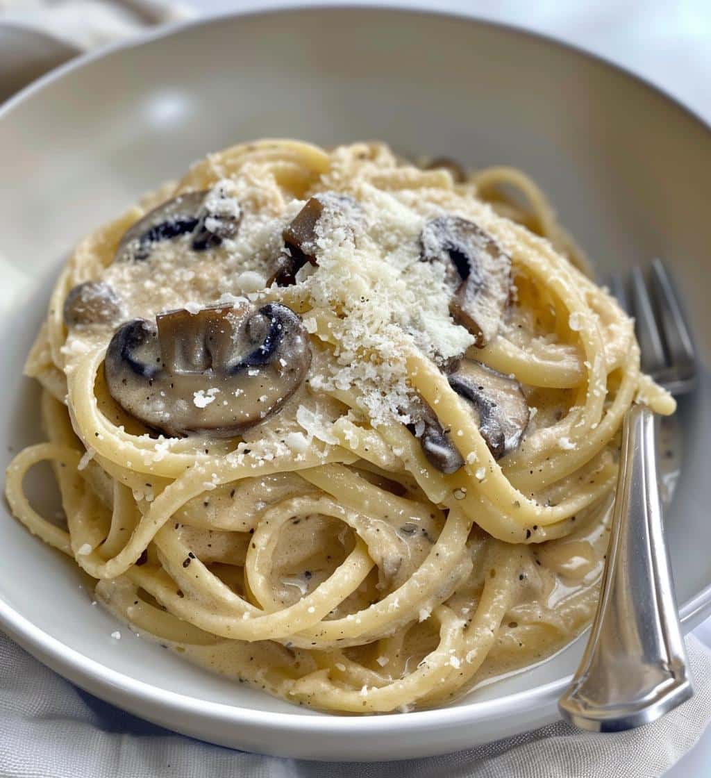Creamy Mushroom Pasta