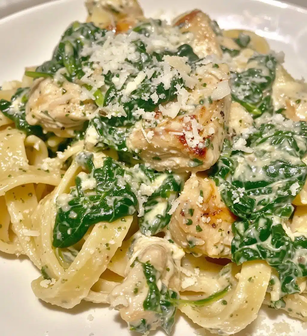 Creamy Spinach Chicken Pasta - detail 1