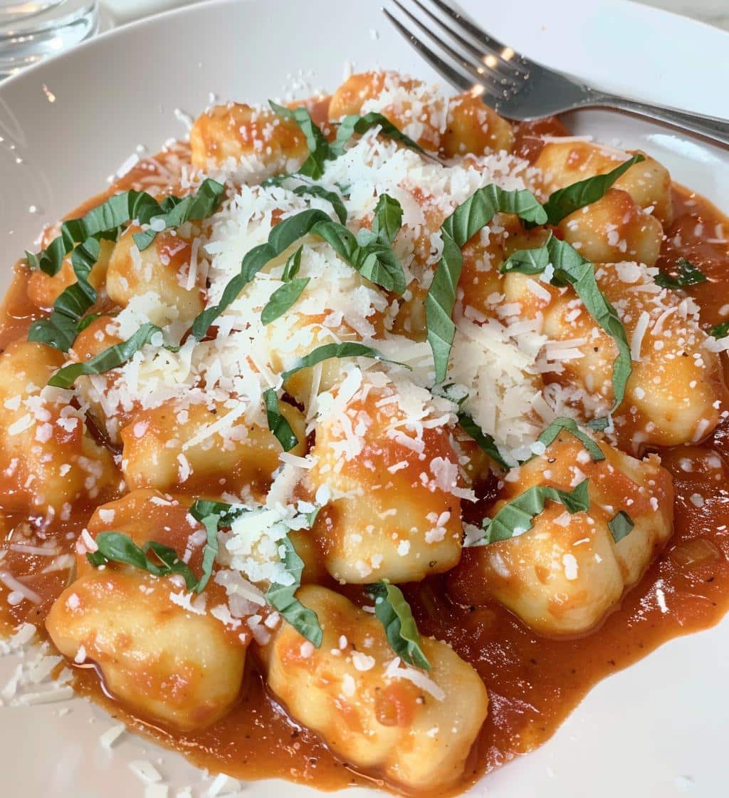 Creamy Tomato Basil Gnocchi