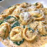 Creamy Tortellini Skillet