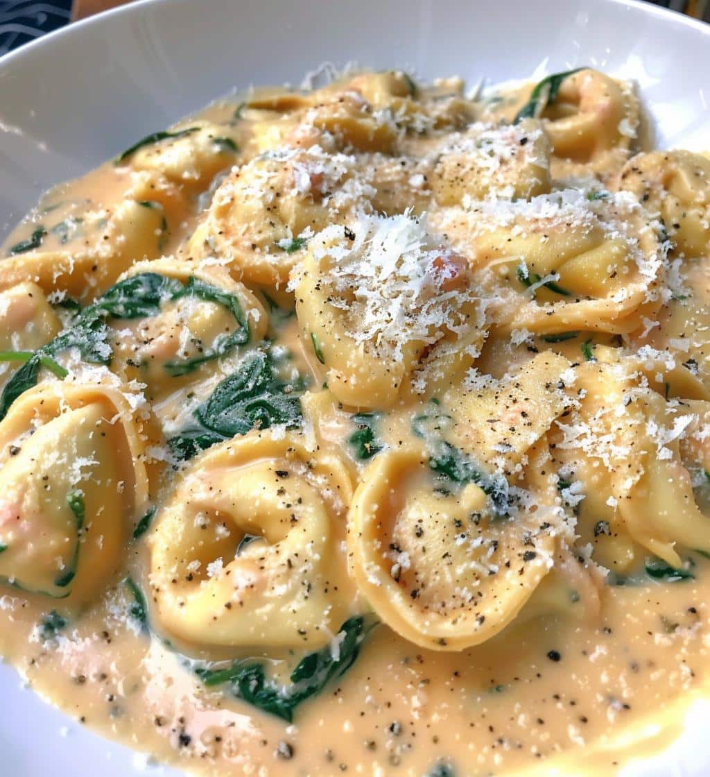 Creamy Tortellini Skillet
