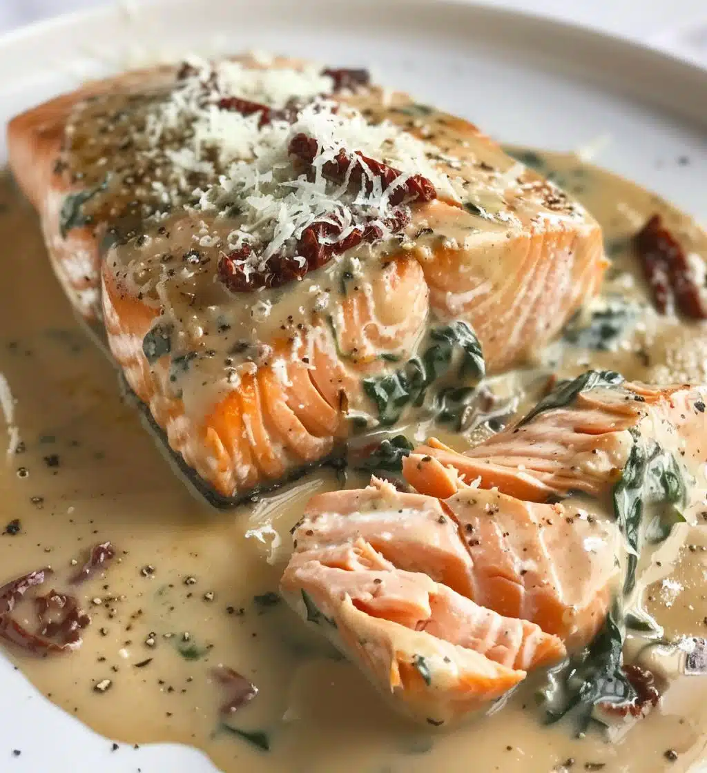 Creamy Tuscan Salmon - detail 1