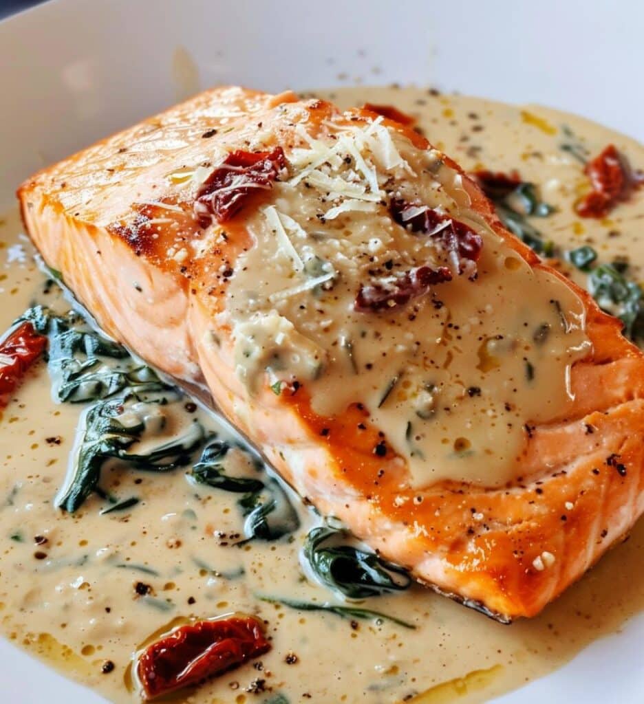 Creamy Tuscan Salmon