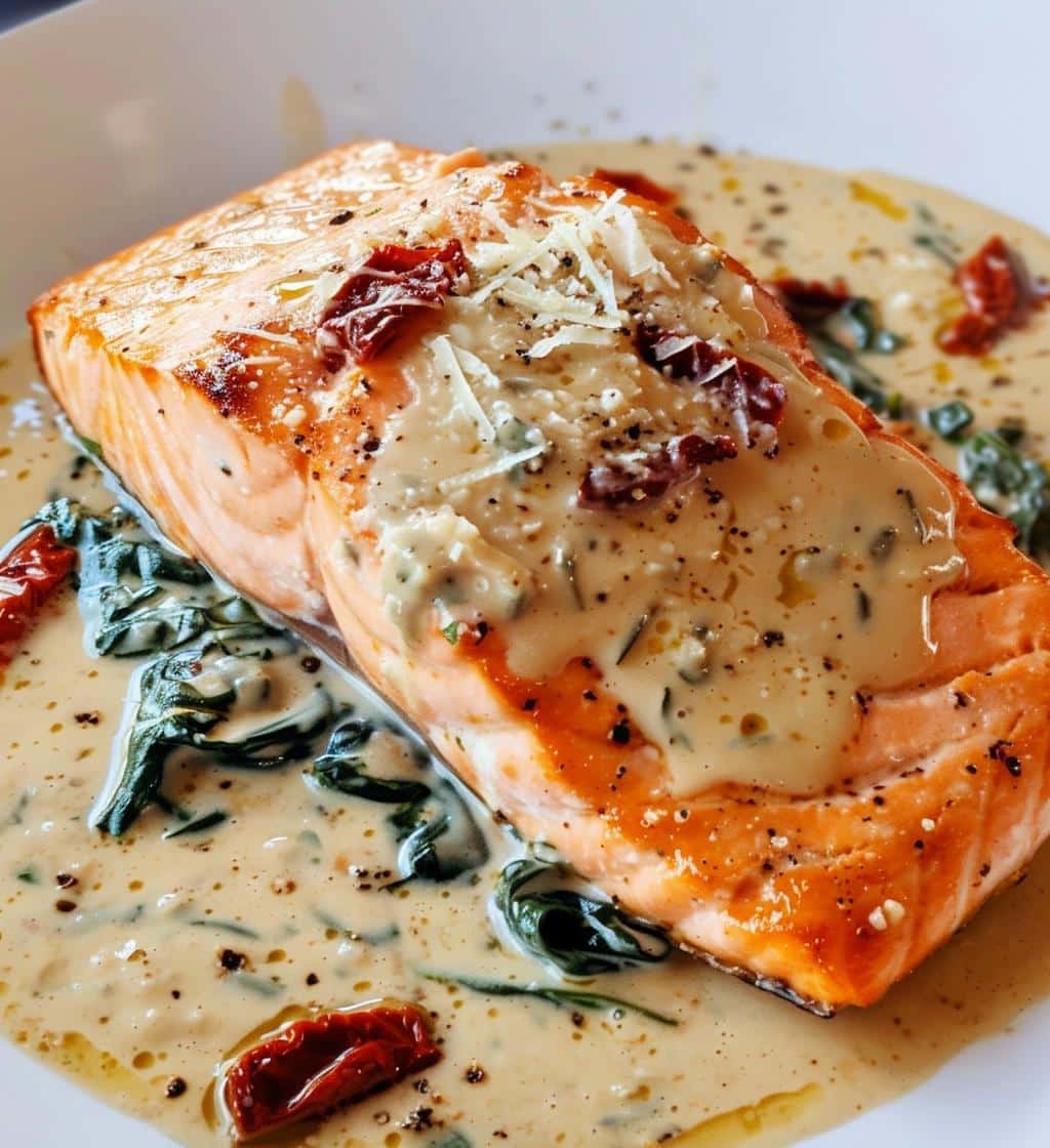 Creamy Tuscan Salmon