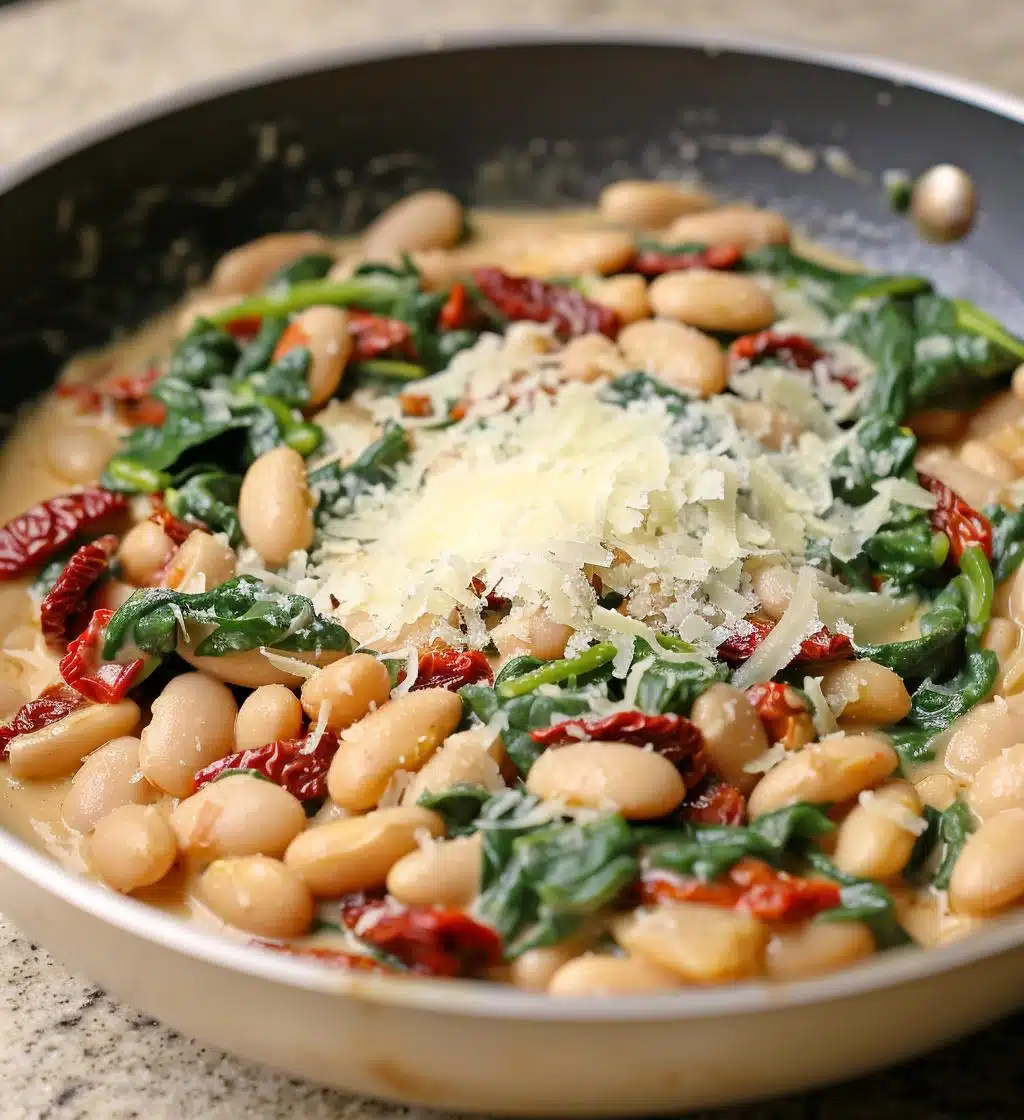 Creamy Tuscan White Bean Skillet - detail 1