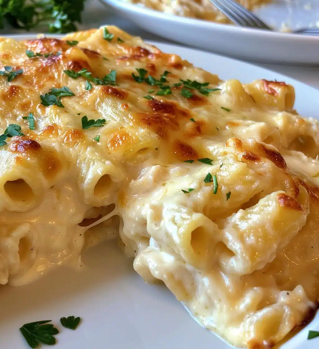 Creamy baked pasta - detail 1