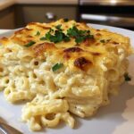 Creamy baked pasta