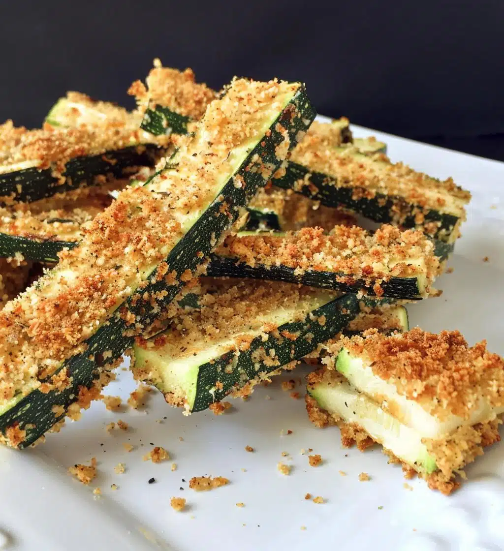 Crispy Baked Zucchini Fries - detail 1