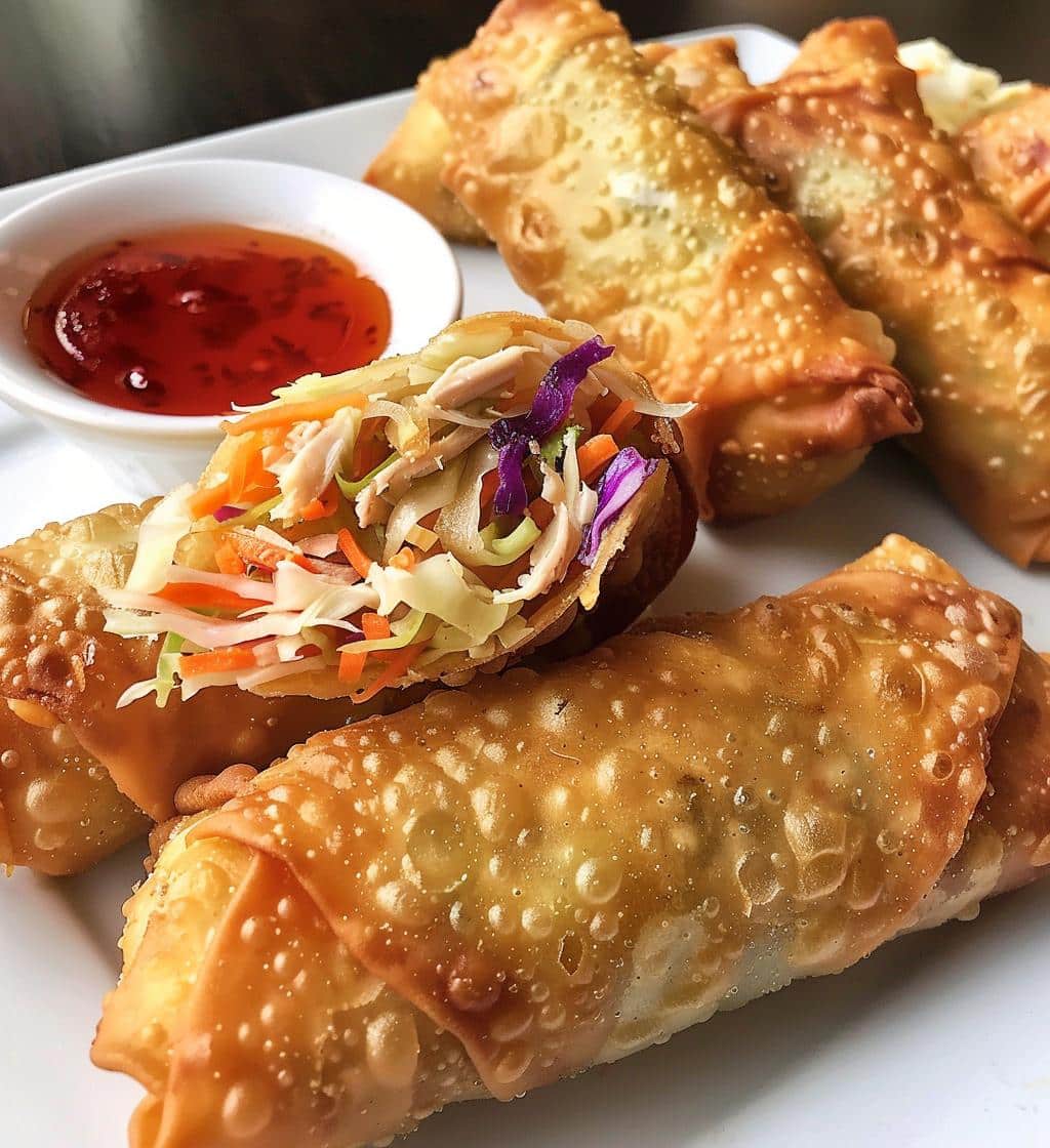 Crispy Chicken Egg Rolls