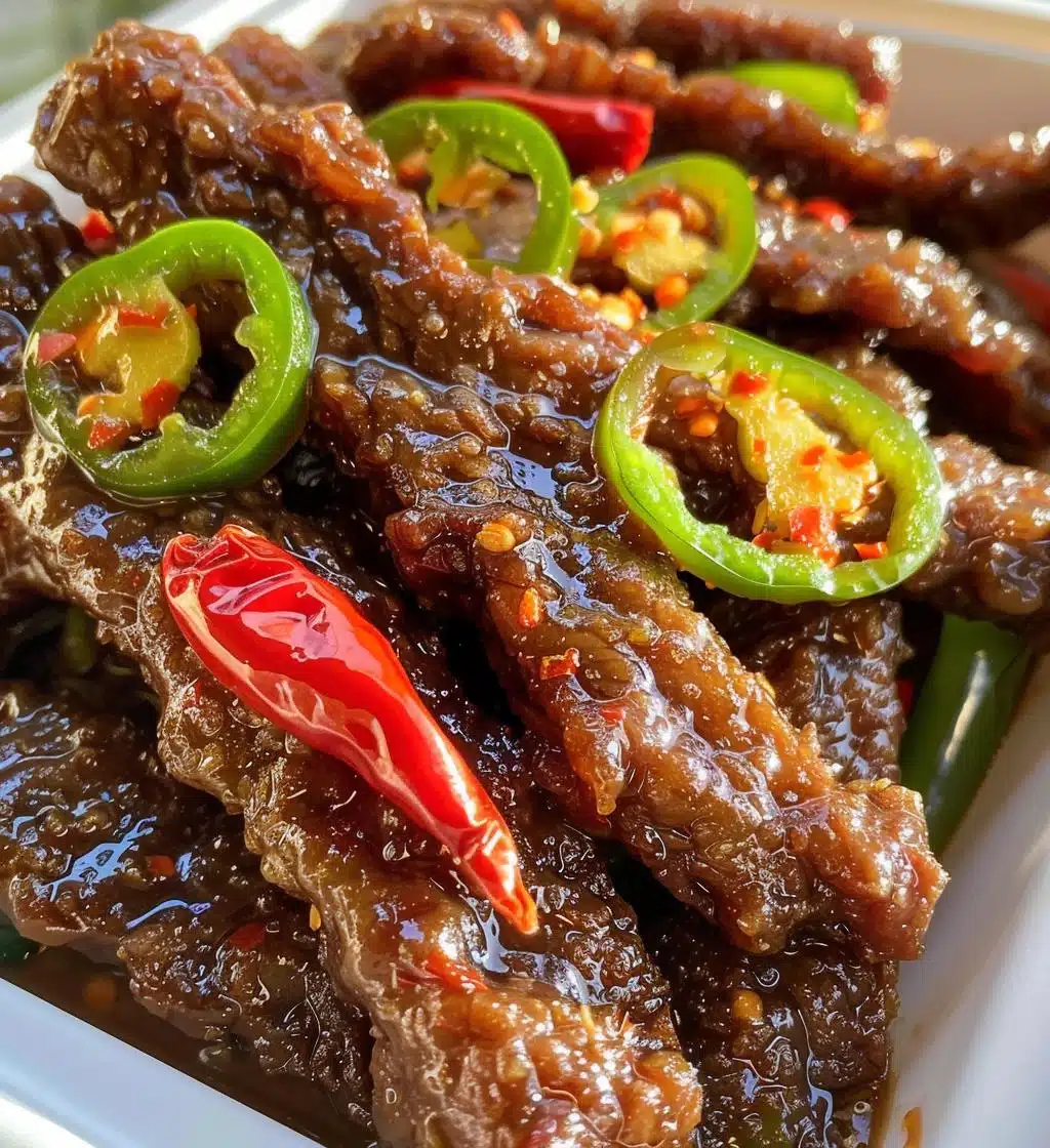 Crispy Chilli Beef - detail 1