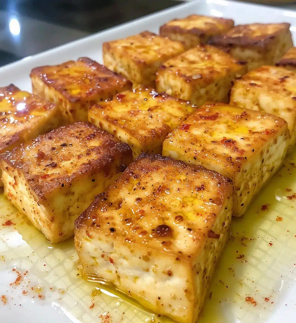 Crispy Oven Tofu (no coating) - detail 1