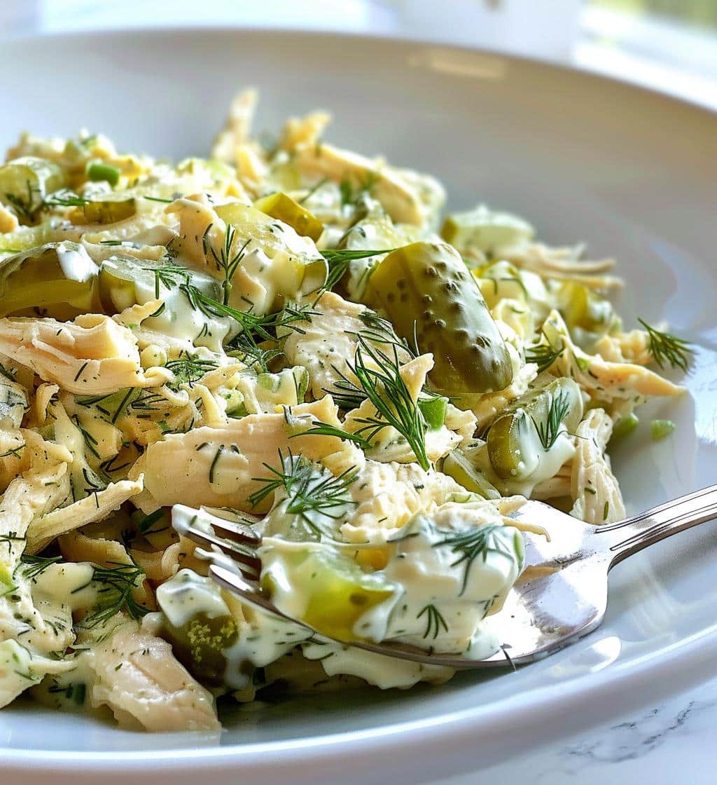 Crunchy Dill Pickle Chicken Salad - detail 1