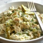 Crunchy Dill Pickle Chicken Salad