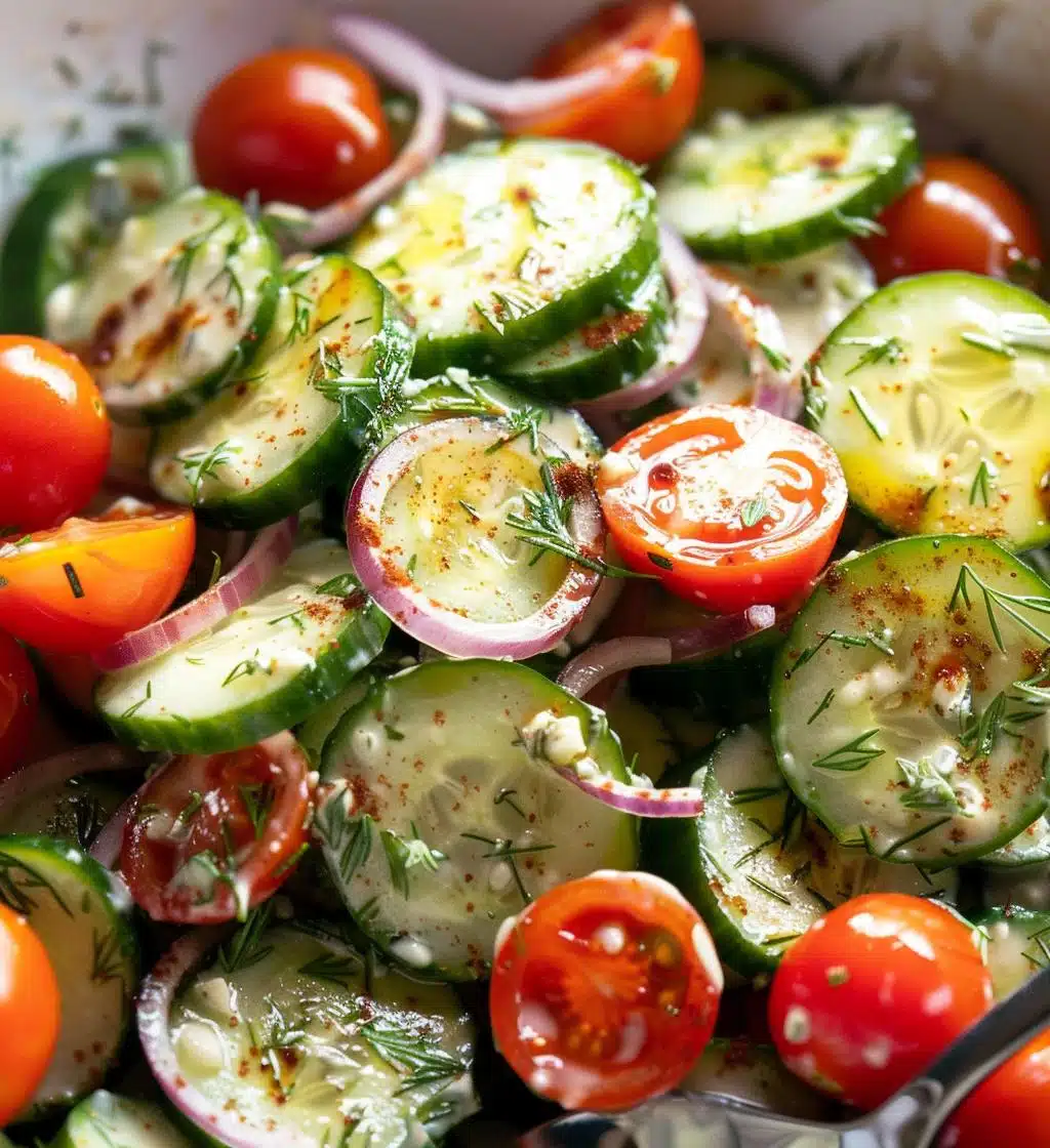 Cucumber Ranch Crack Salad - detail 1